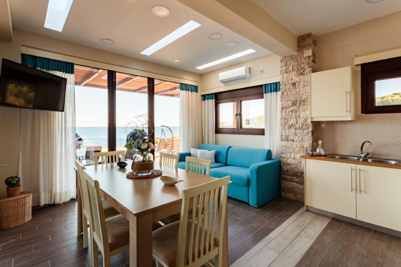 Seaside Summer Bliss - Aurora Luxury Pool Paradise Petalídhion Buitenkant foto
